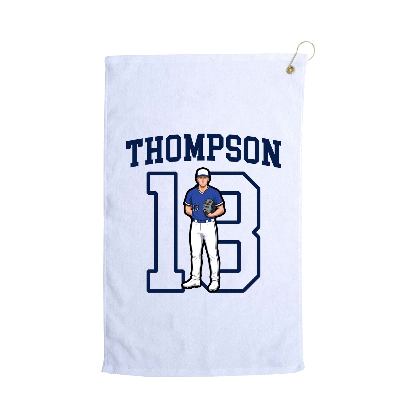 Golf Towel — Shirsey in White
