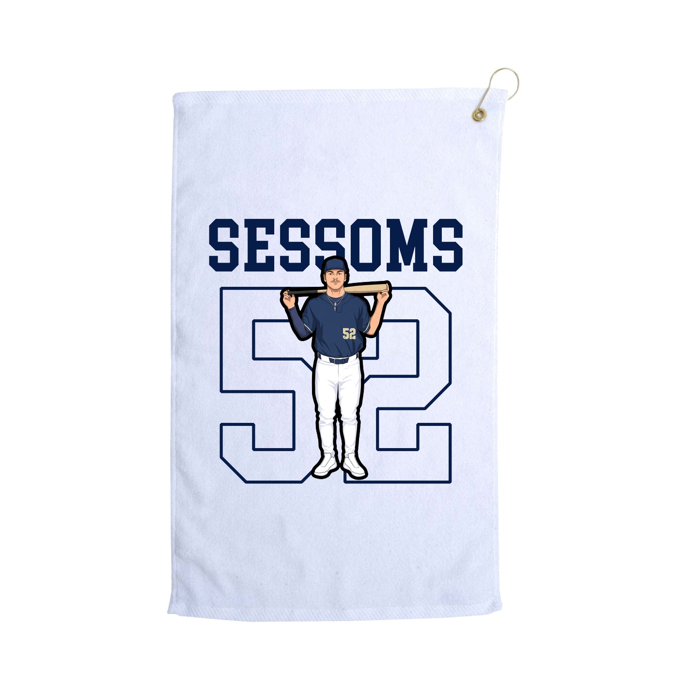Golf Towel — Shirsey in White