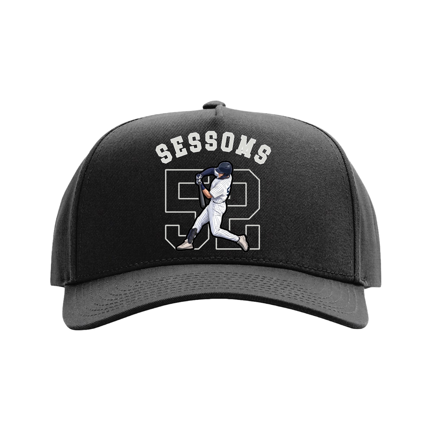 Full Fabric Five-Panel Champ Cap