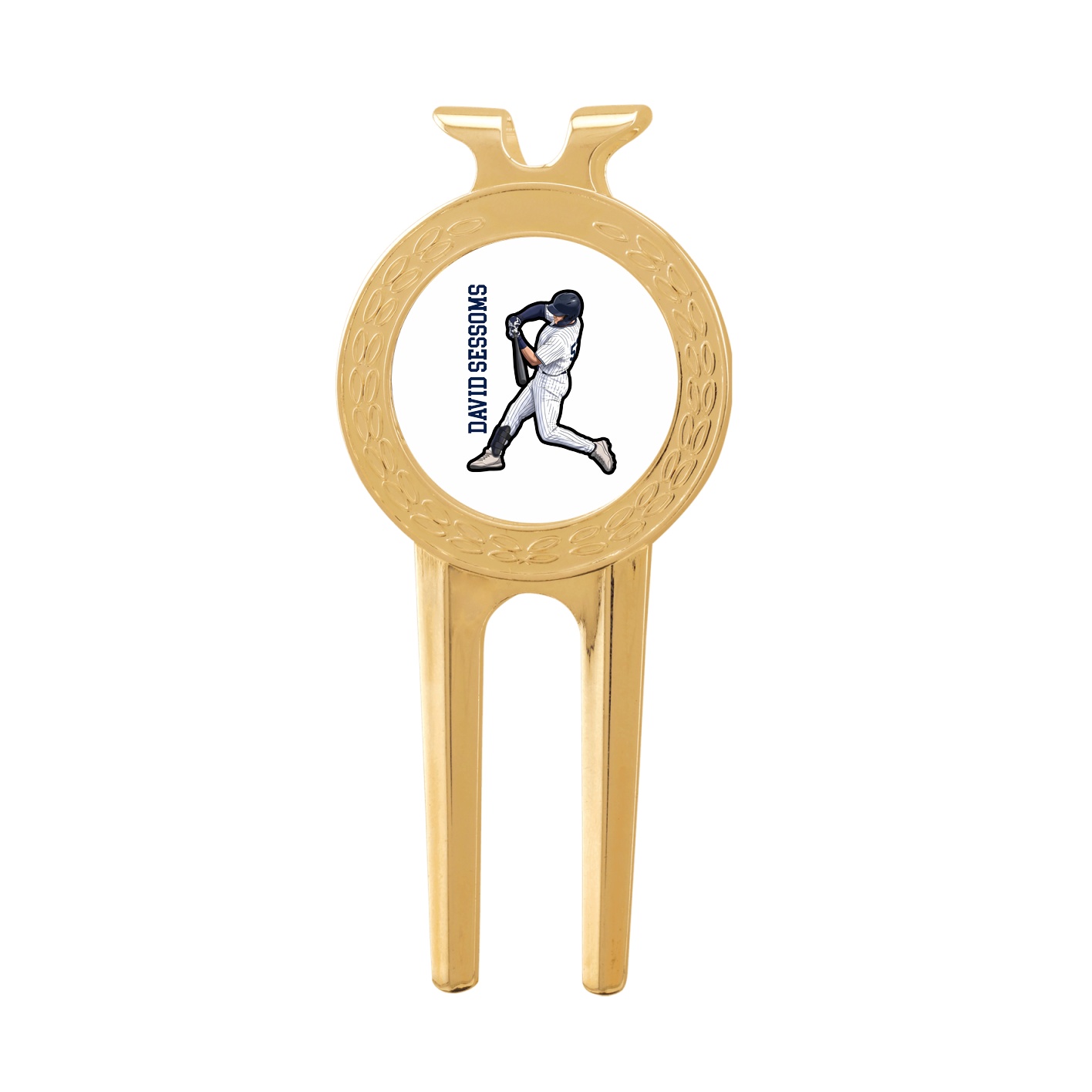 Divot Tool with Ball Marker — Name Vertical in Classic