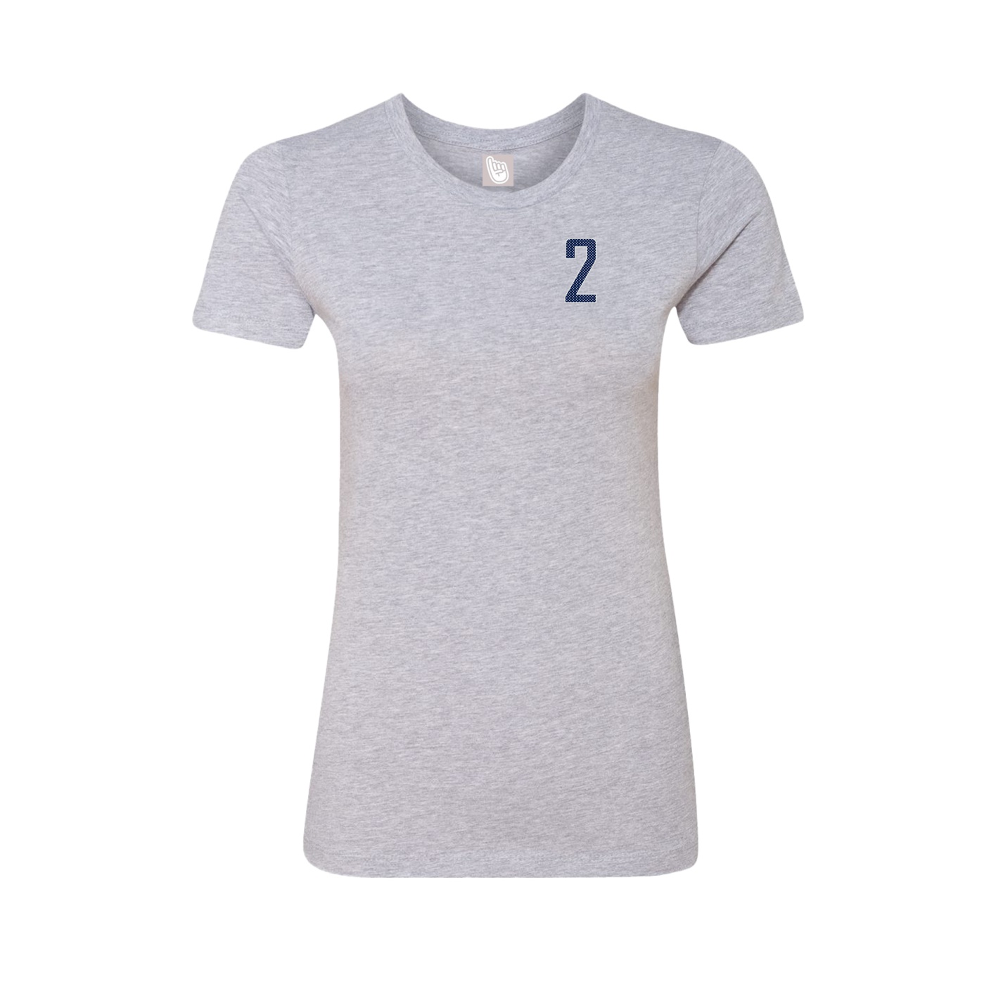 Womens Tee — Front Shirsy in Grey