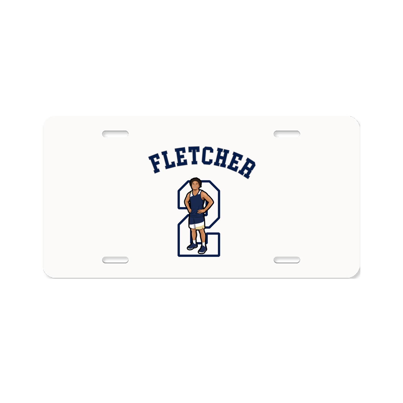 License Plate — Shirsey Arch in Classic