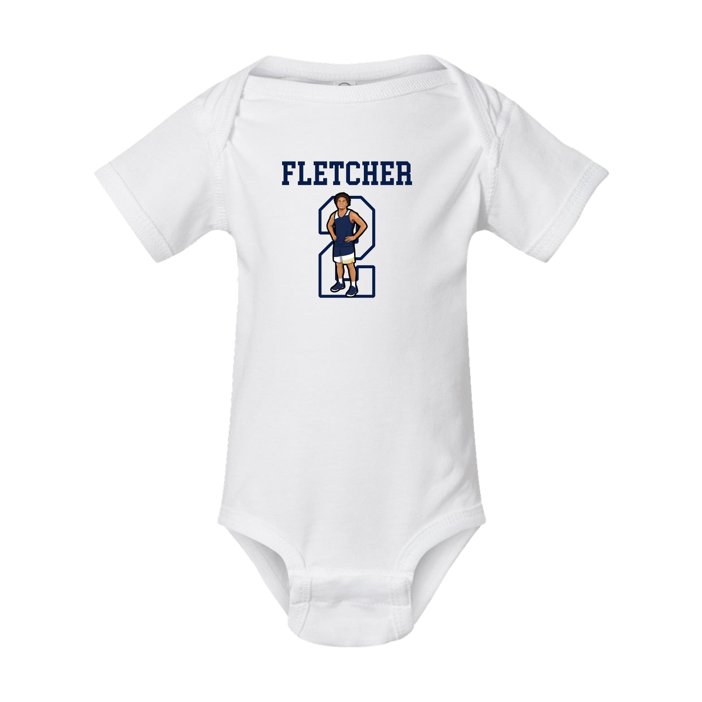 Baby Onesie — Shirsey in White