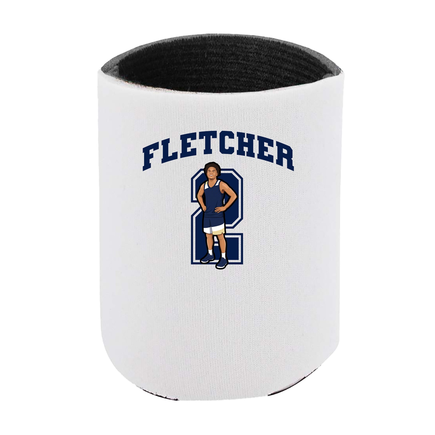 Can Holder — Number in White