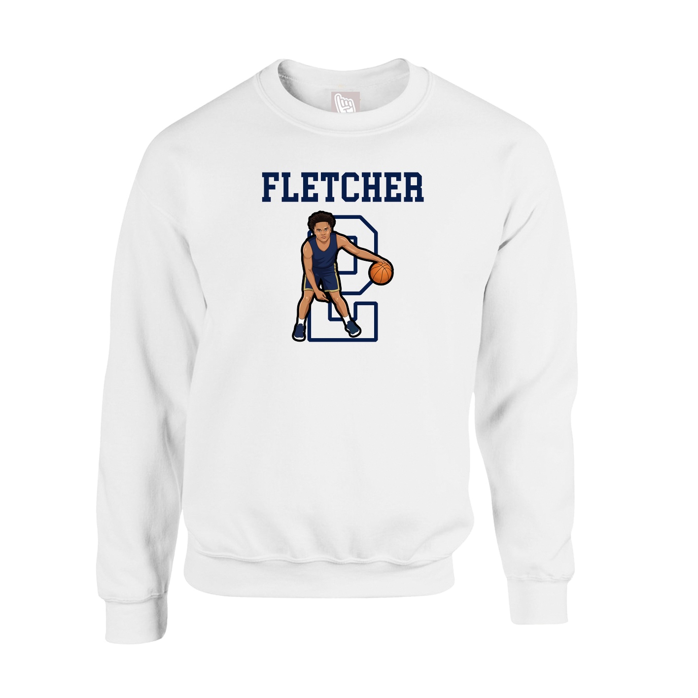 Fleece Crew — Shirsey in White