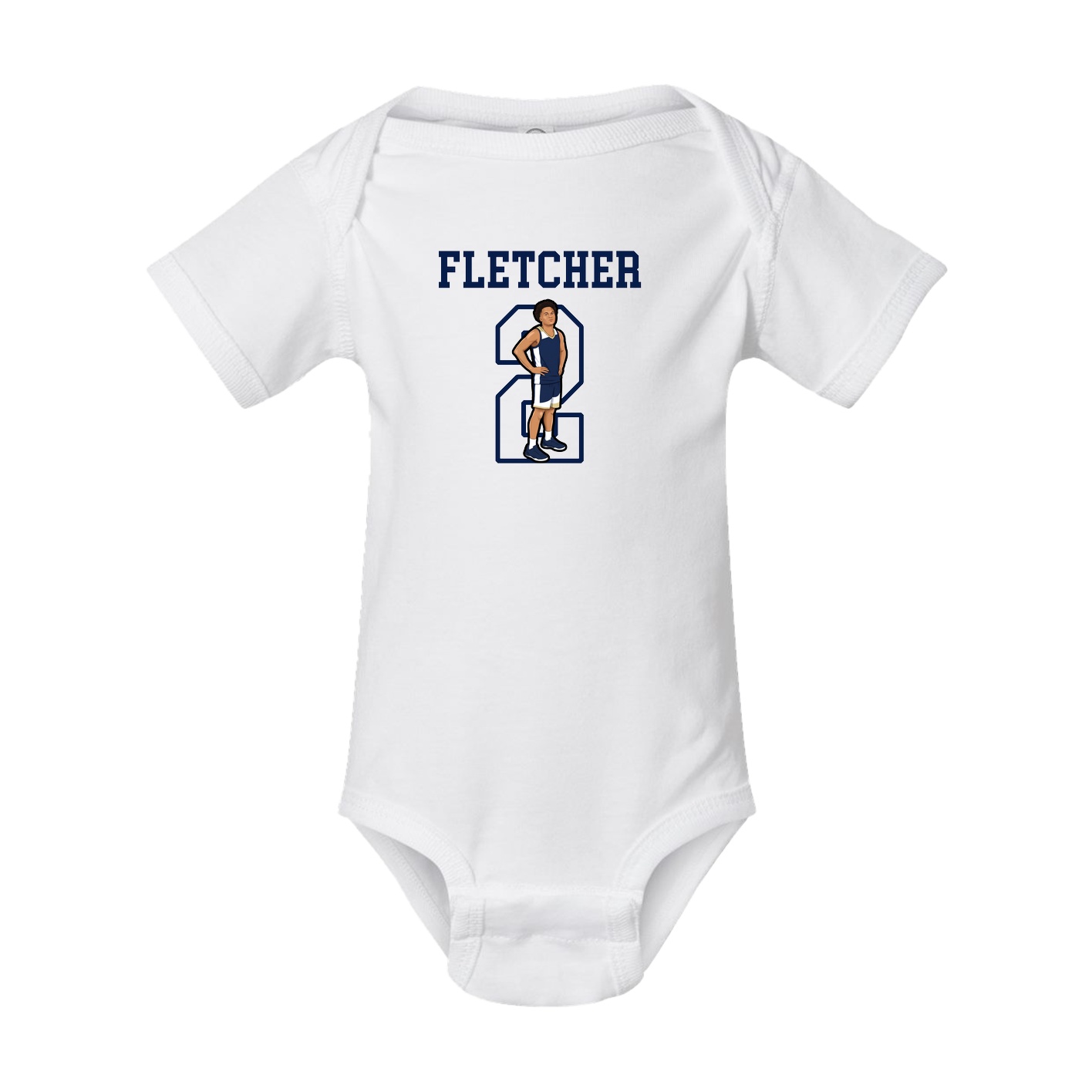 Baby Onesie — Shirsey in White