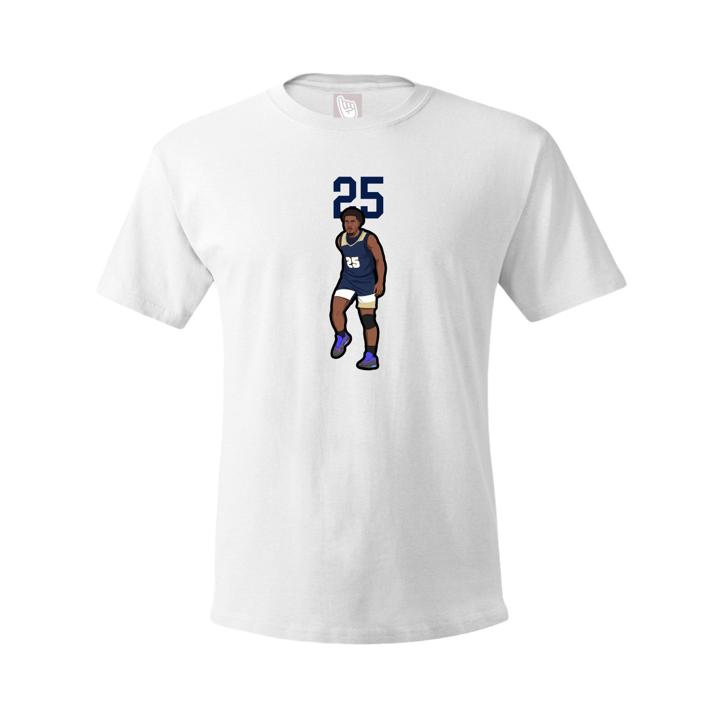 Tee — Number Top in White