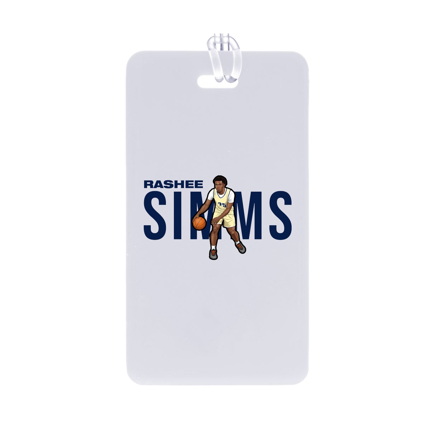 Bag Tag — Player Name in Classic