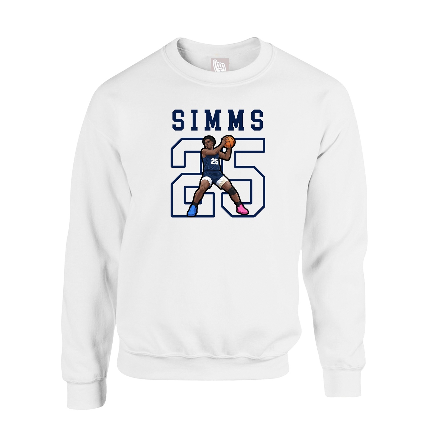 Fleece Crew — Shirsey in White