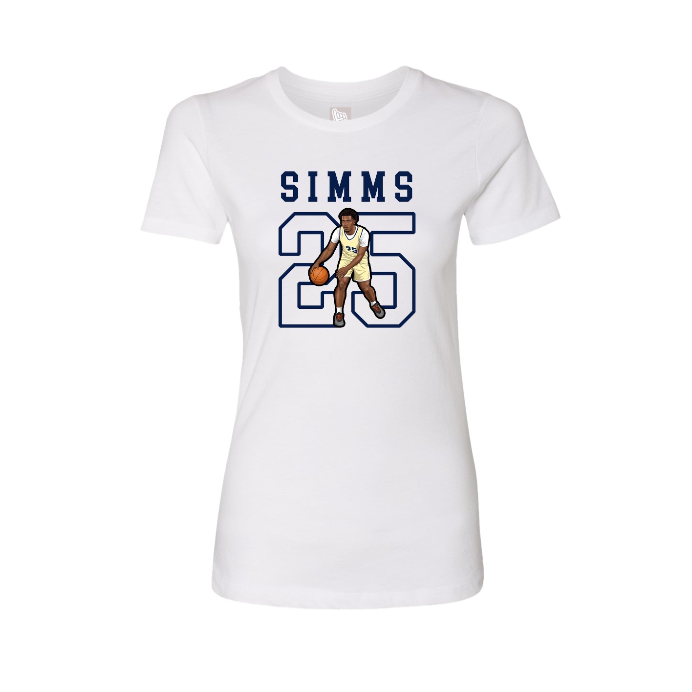 Fitted Women's Tee — Shirsey in White