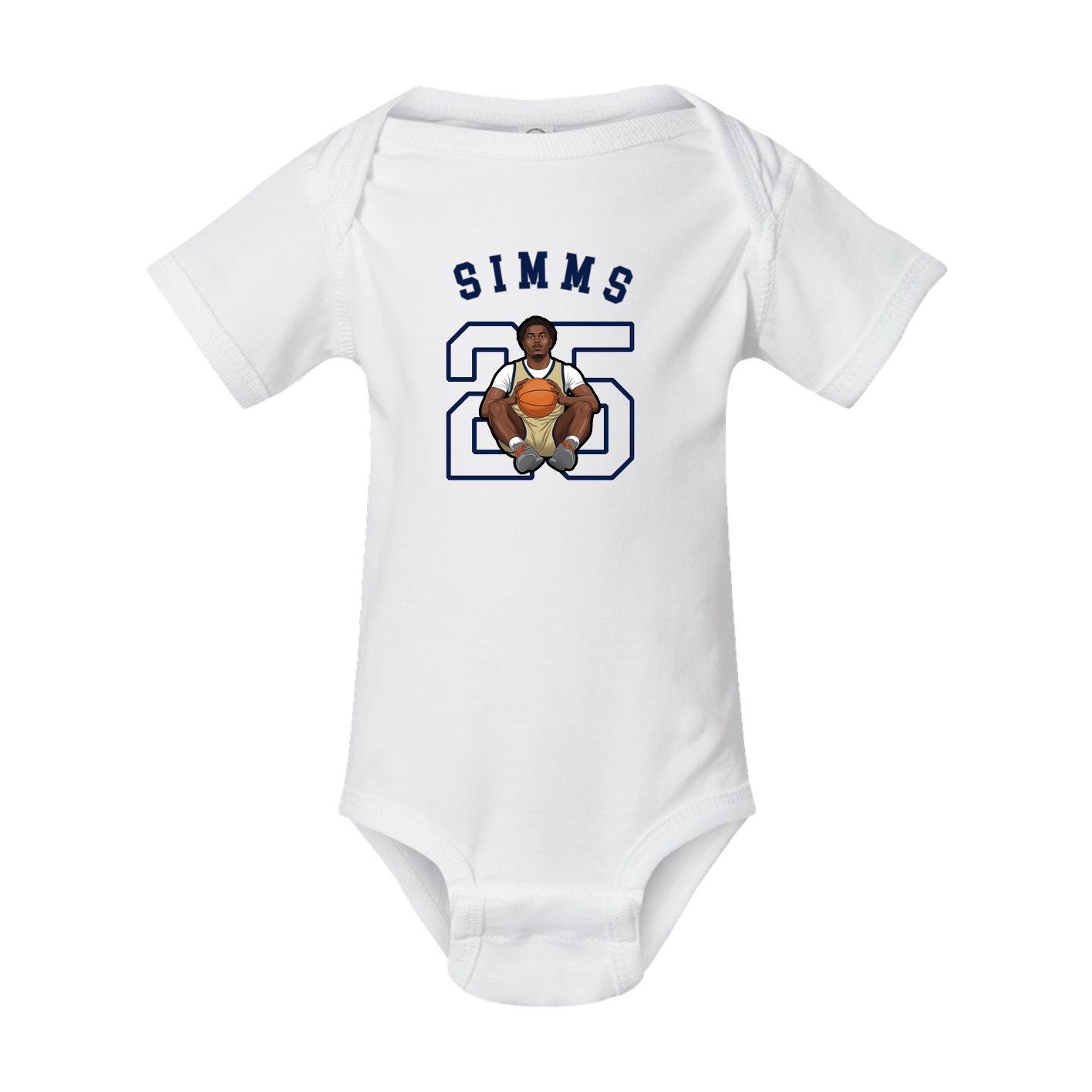 Baby Onesie — Shirsey Arch in White