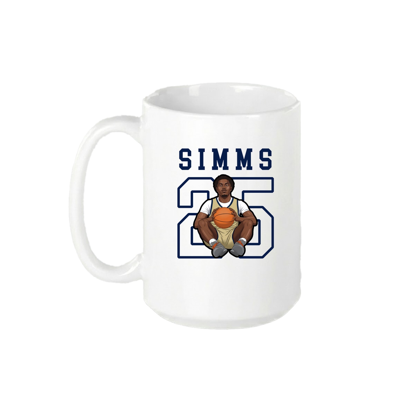 15oz Coffee Mug — Shirsey in White