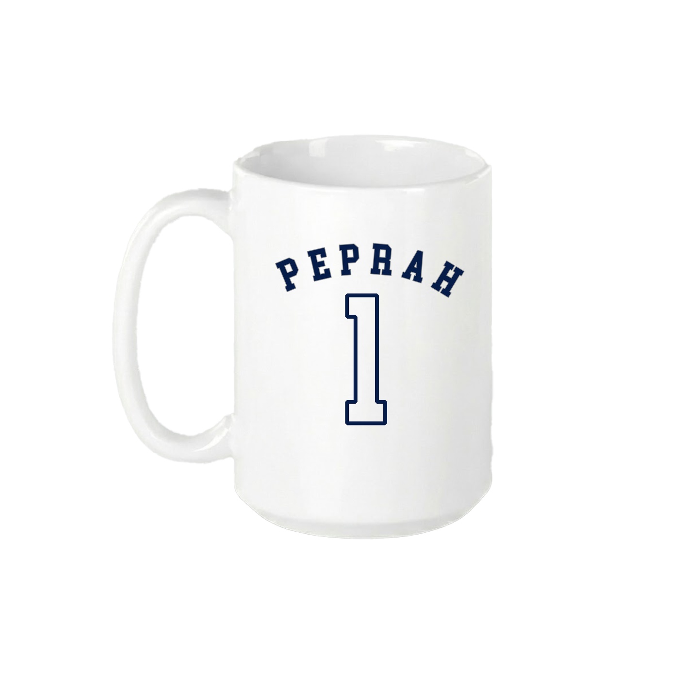 15oz Coffee Mug — Shirsey Arch in White