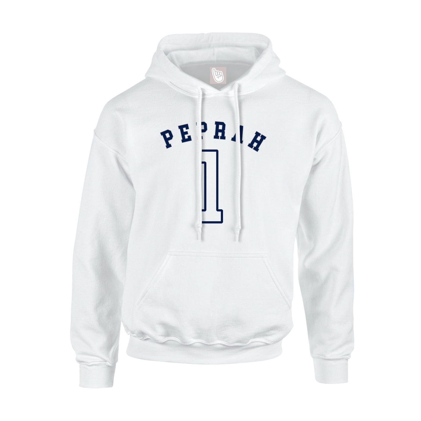 Hoodie — Shirsey Arch in White