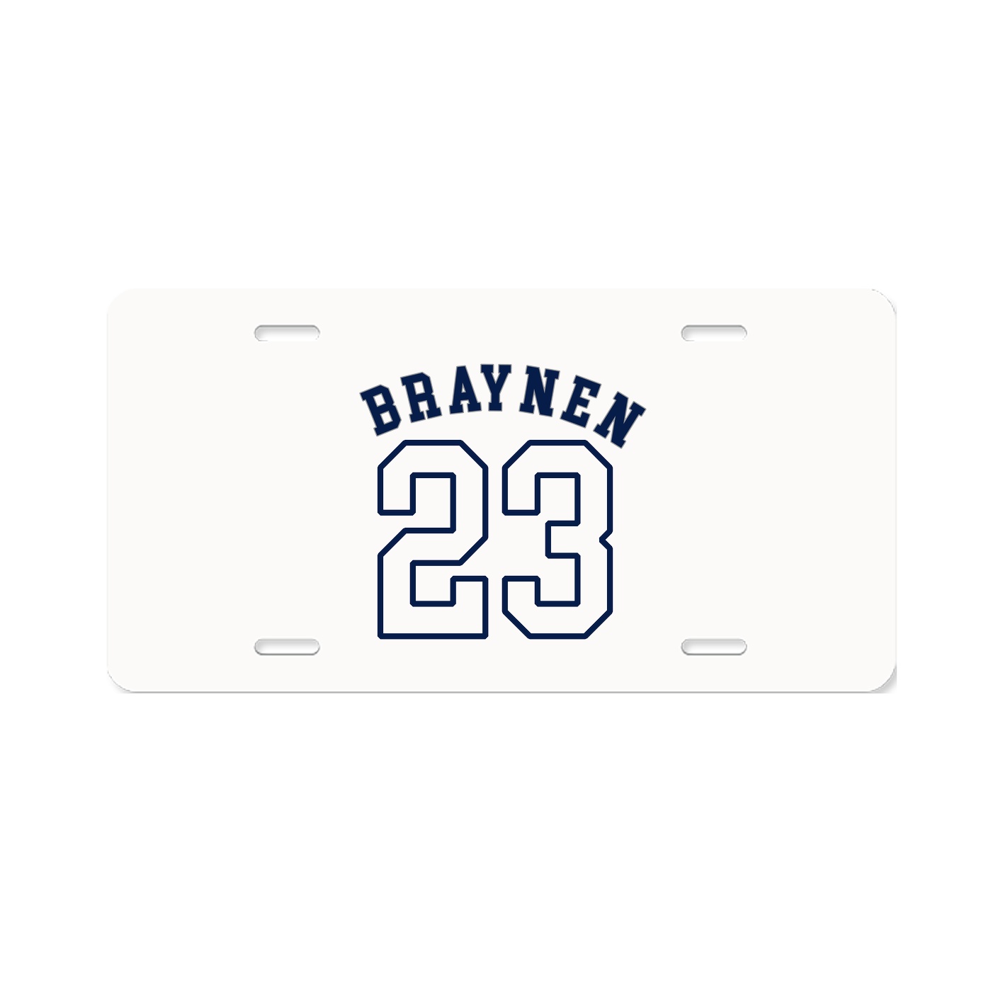 License Plate — Shirsey Arch in Classic