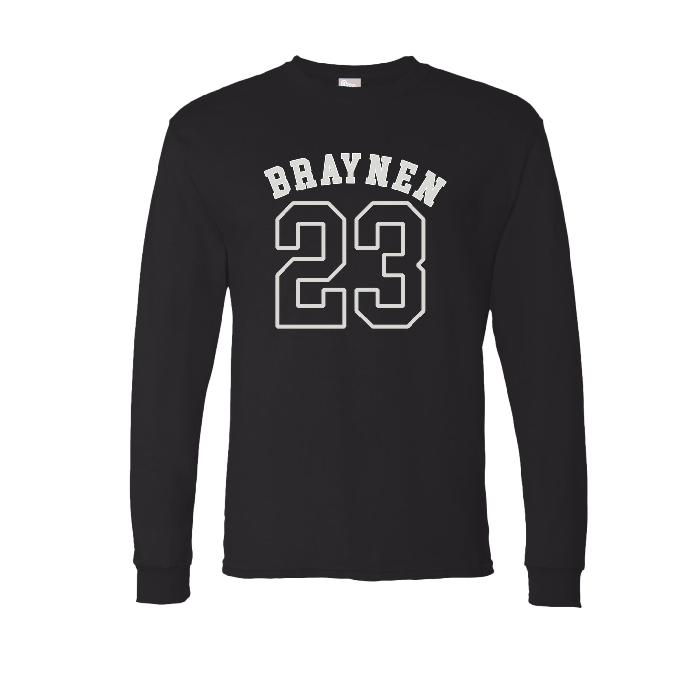 Long Sleeve Tee — Shirsey Arch in Black
