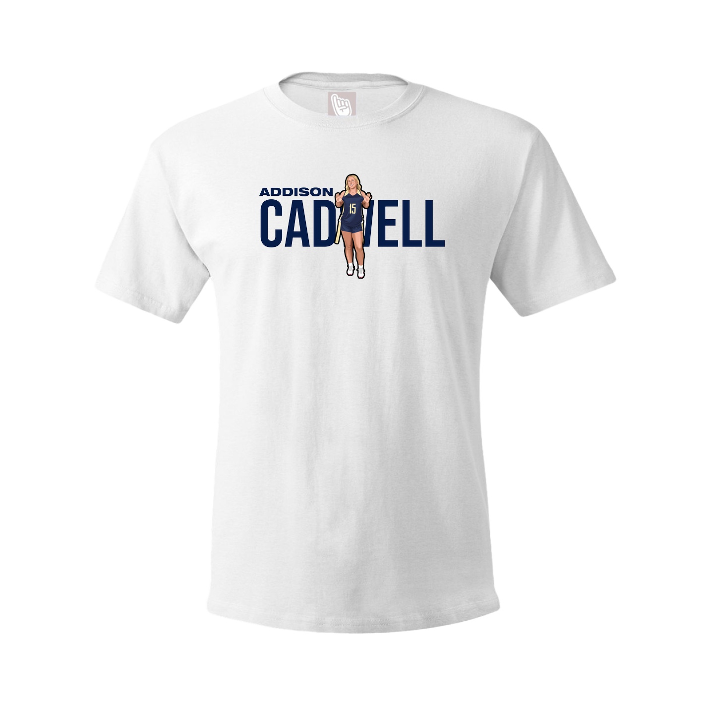 Tee — Player Name in White