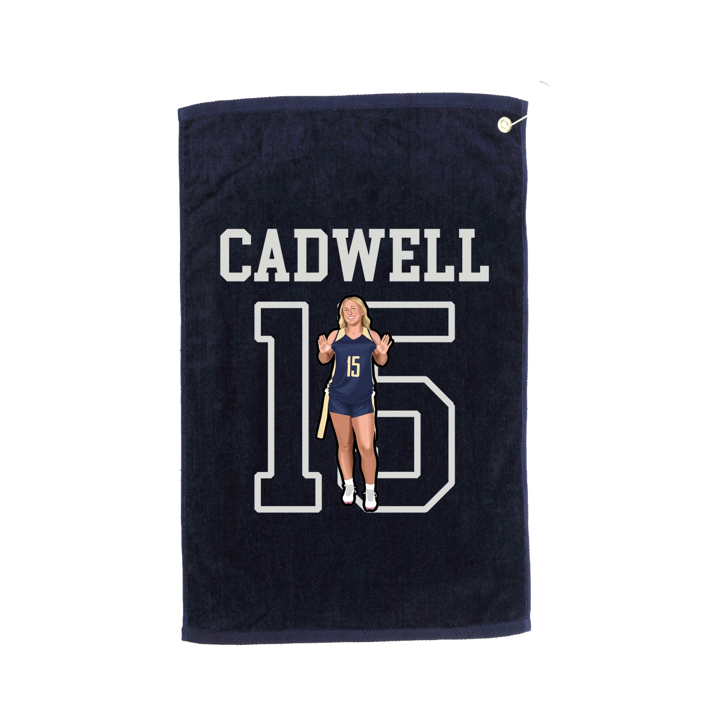 Golf Towel — Shirsey in Navy