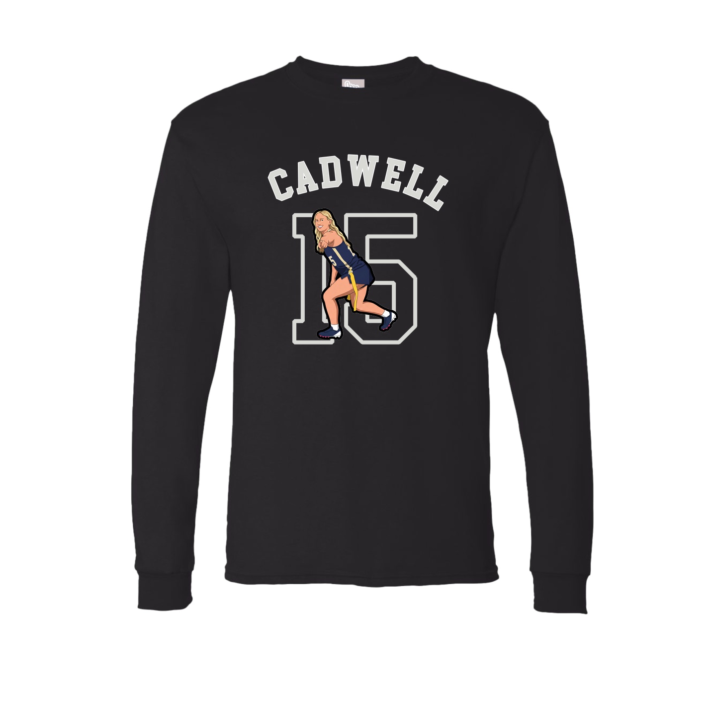 Long Sleeve Tee — Shirsey Arch in Black