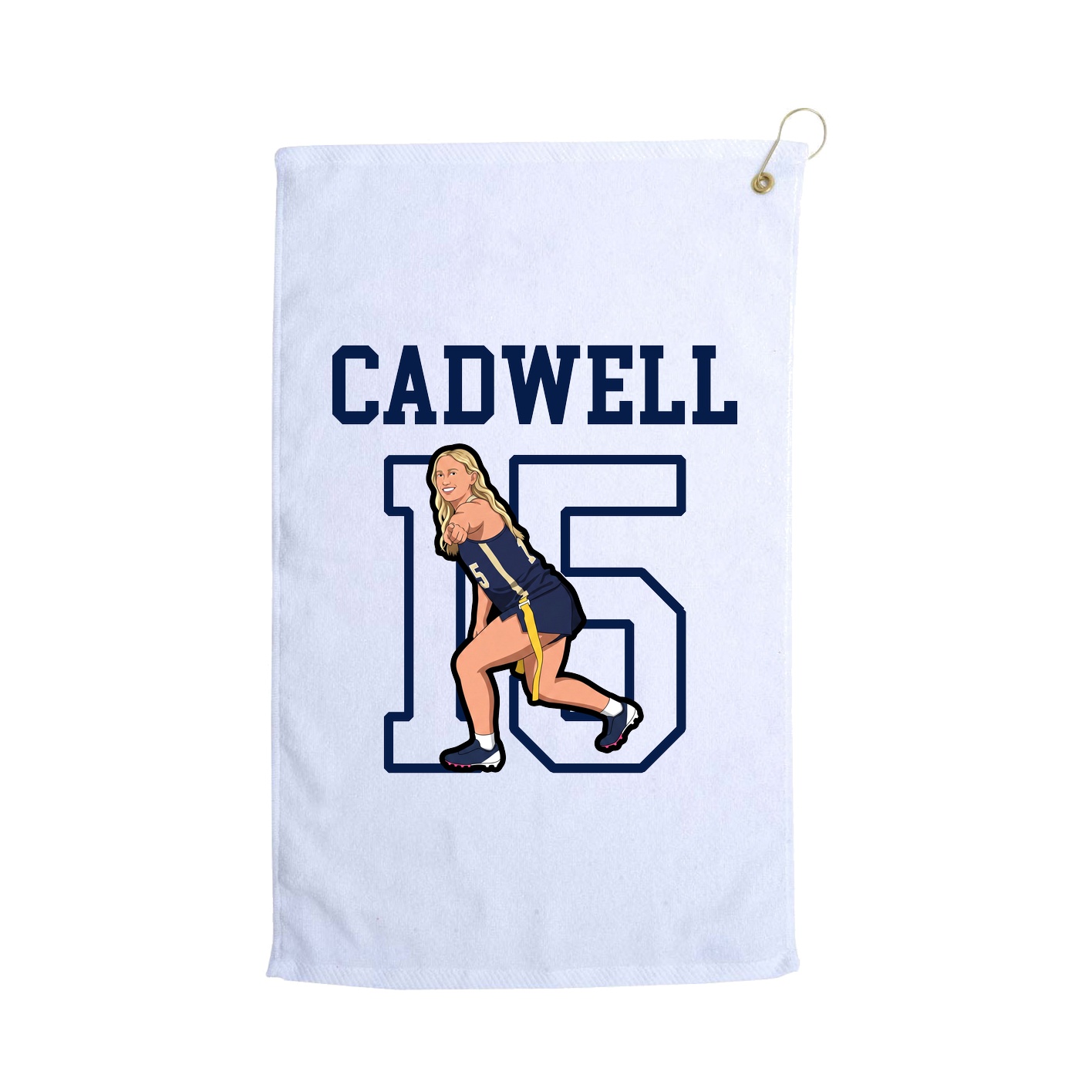 Golf Towel — Shirsey in White
