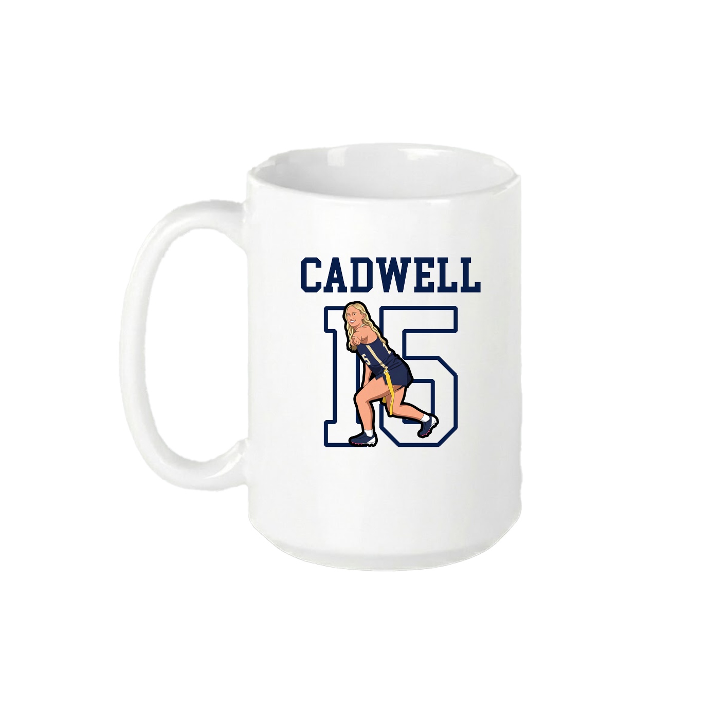15oz Coffee Mug — Shirsey in White