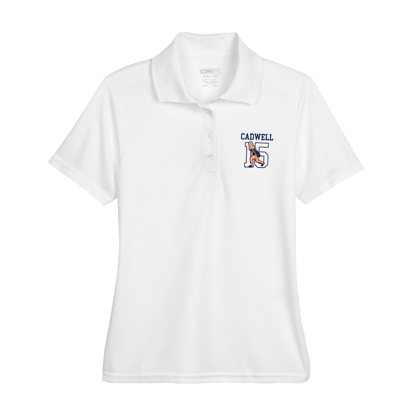 Womens Performance Polo — Shirsey in White