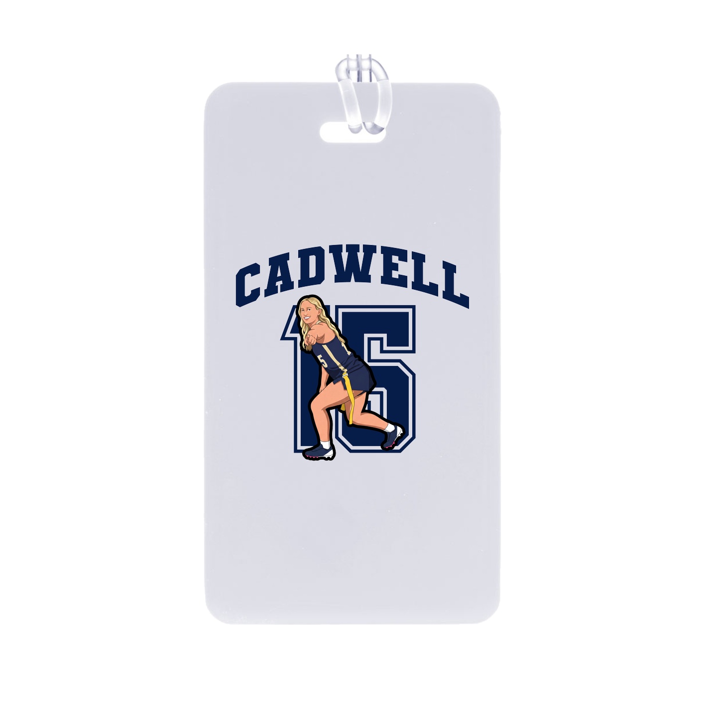 Bag Tag — Number in Classic