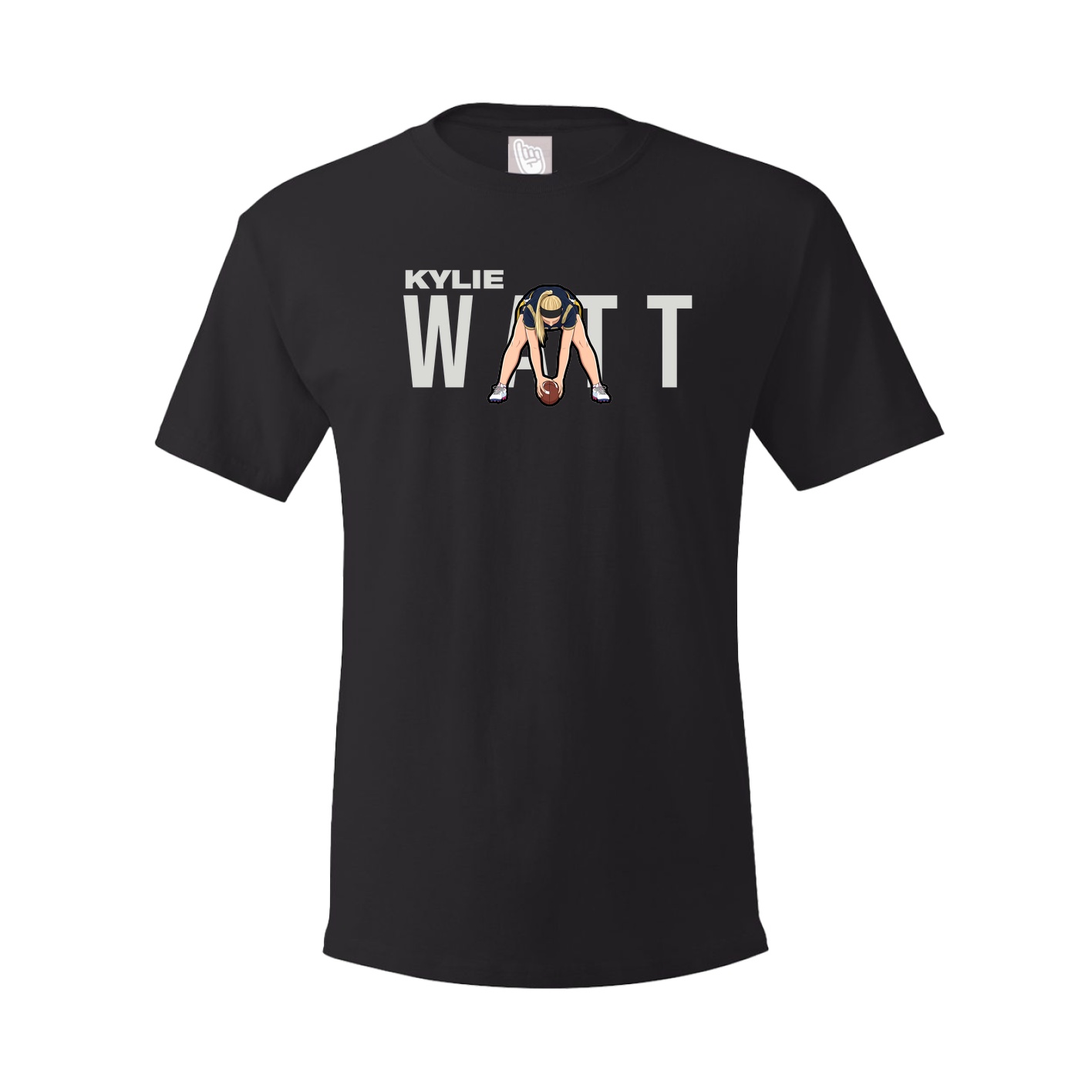 Youth Tee — Player Name in Black