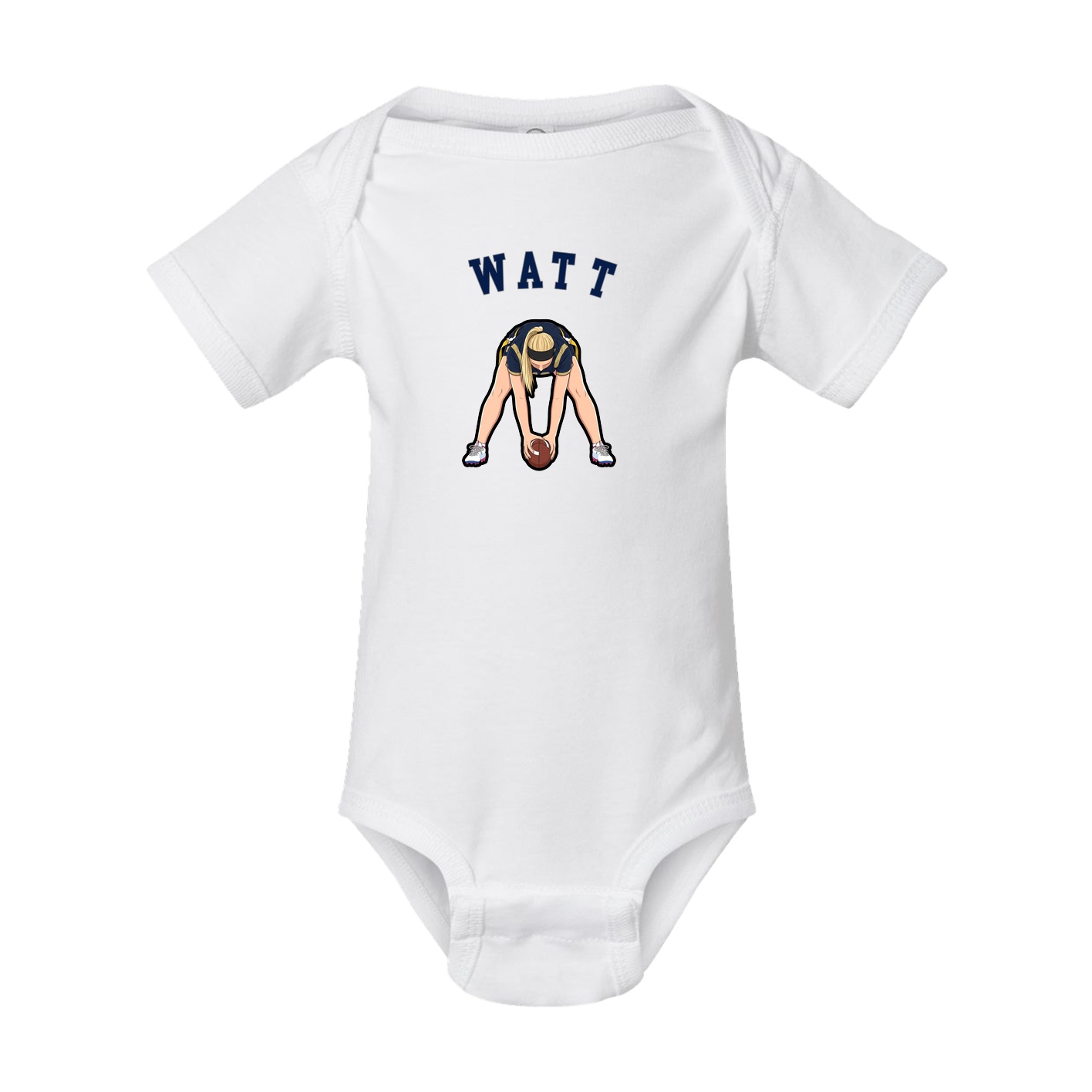 Baby Onesie — Shirsey Arch in White