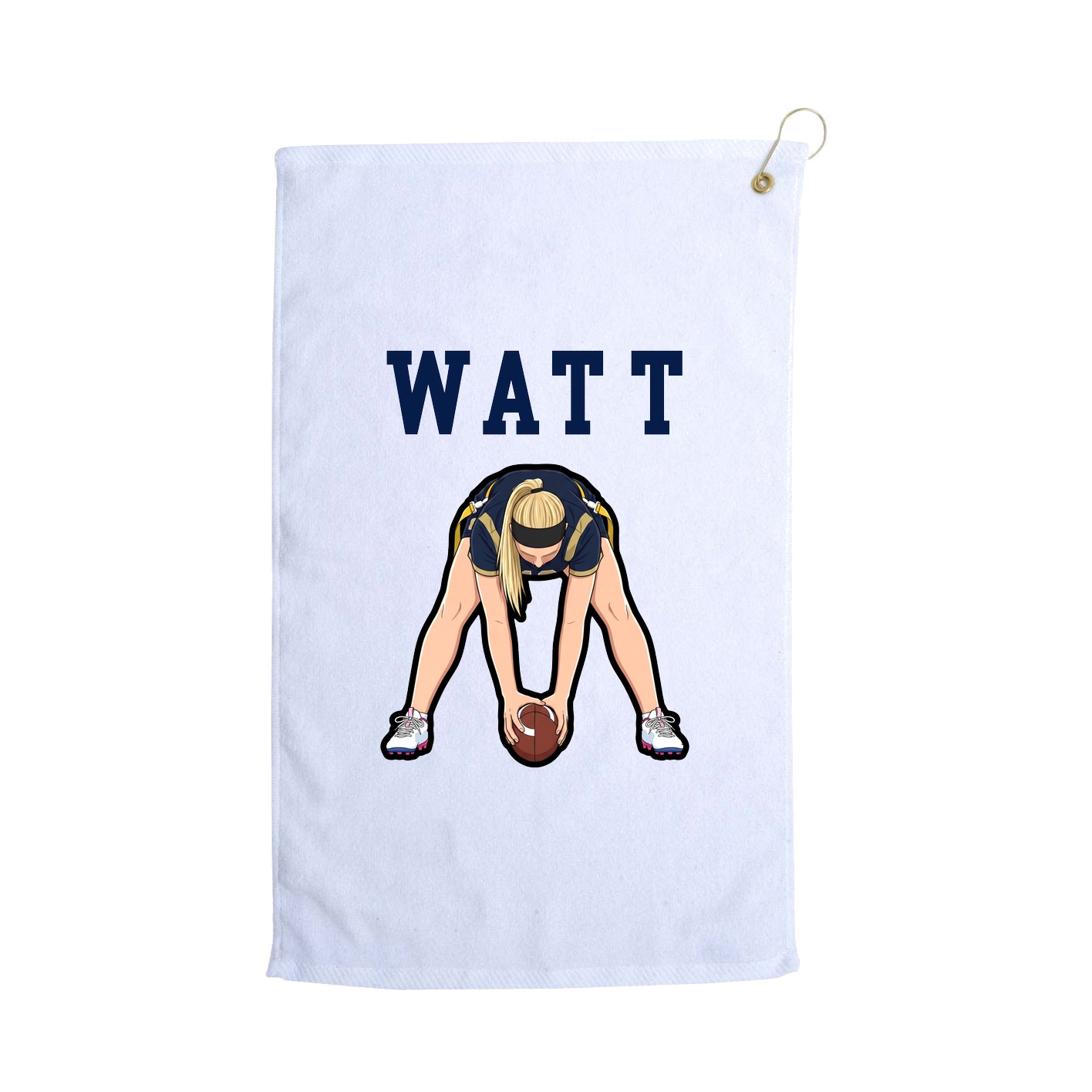 Golf Towel — Shirsey in White