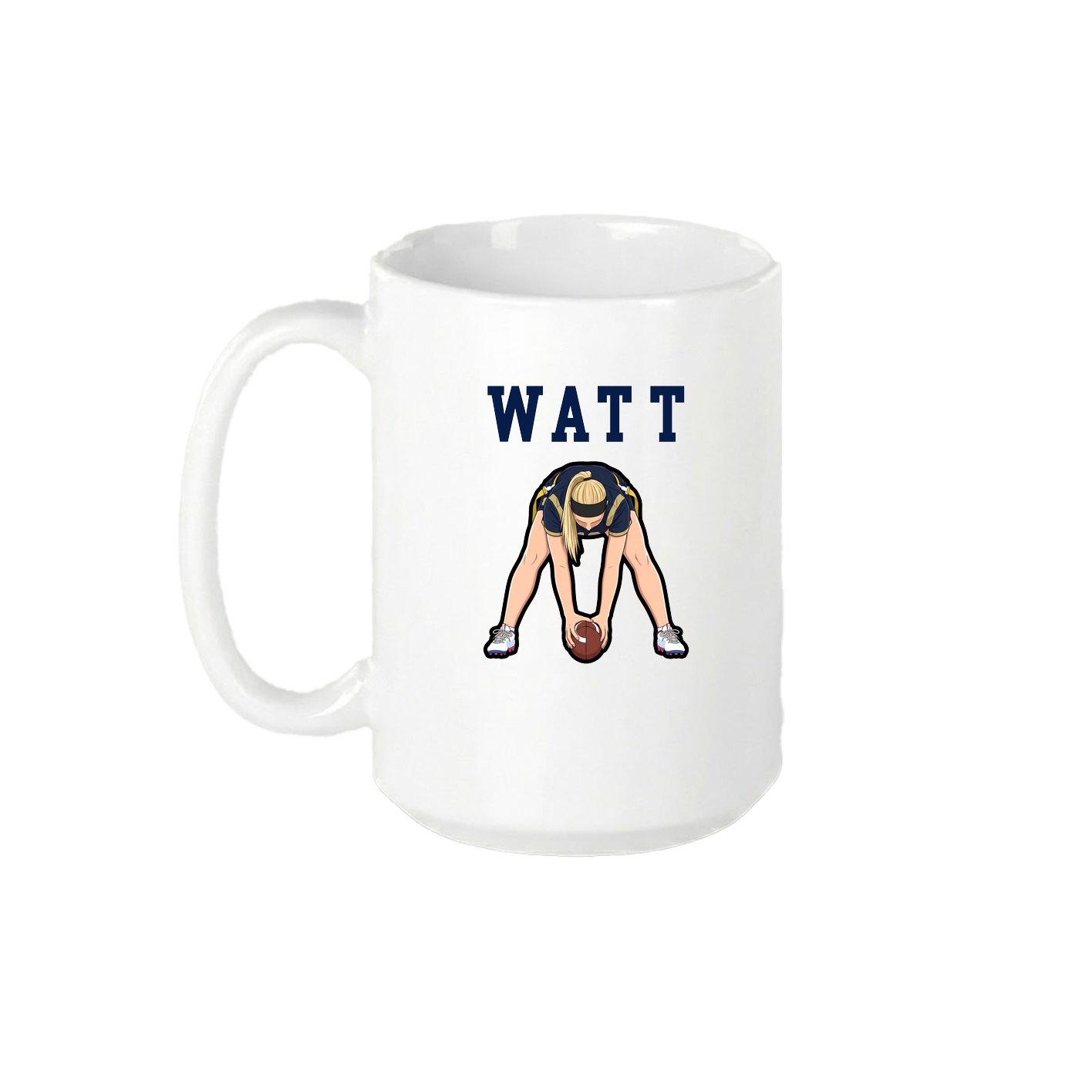 15oz Coffee Mug — Shirsey in White