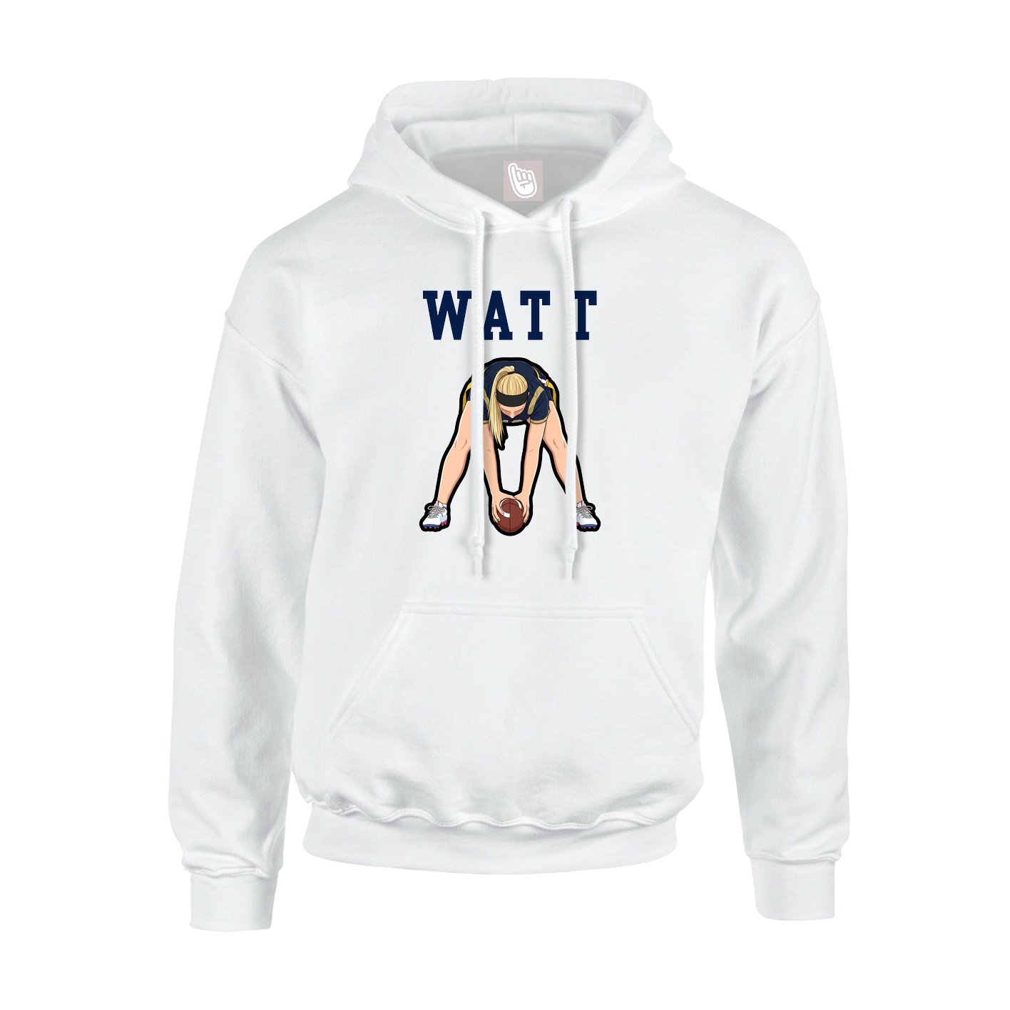 Youth Hoodie — Shirsey in White
