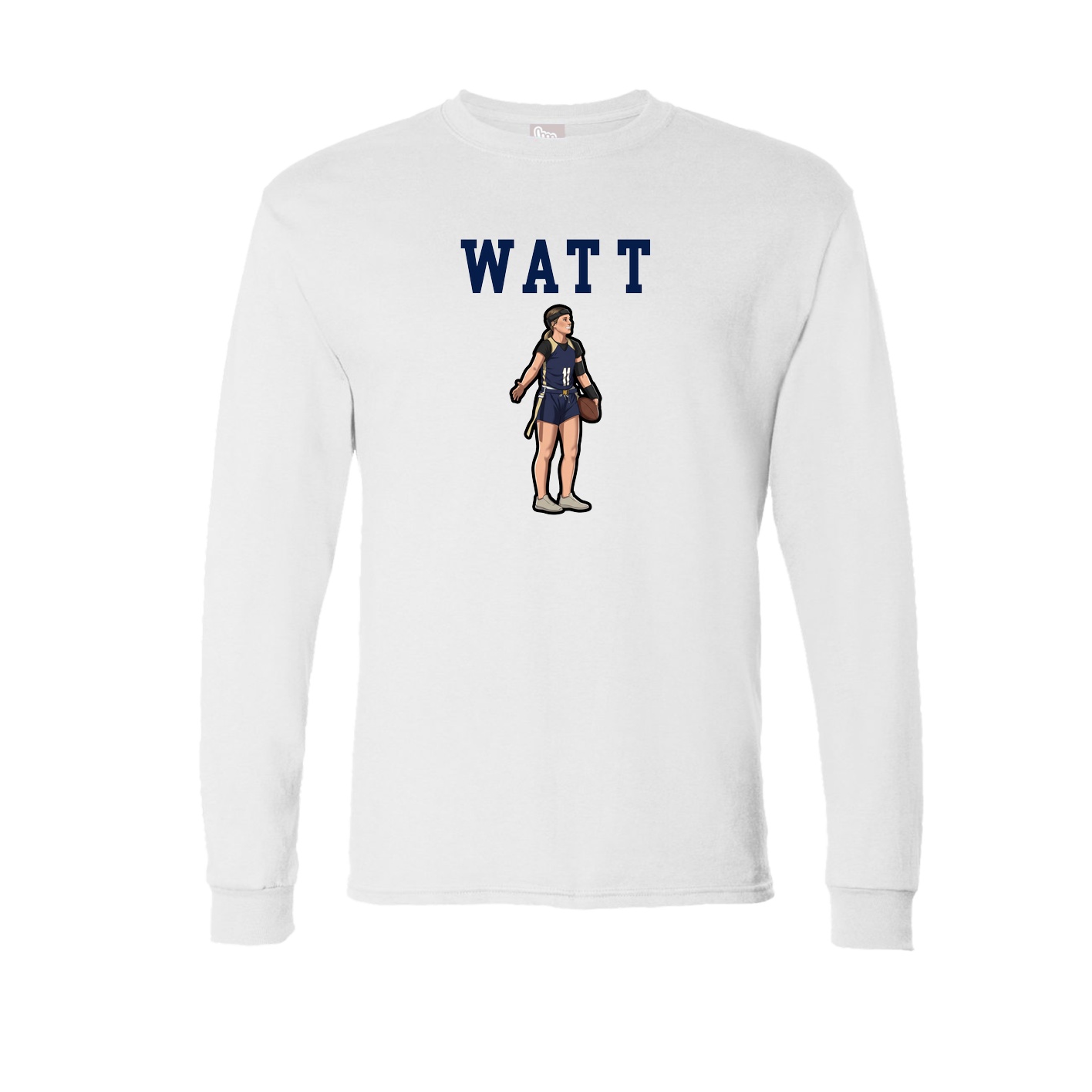 Long Sleeve Tee — Shirsey in White