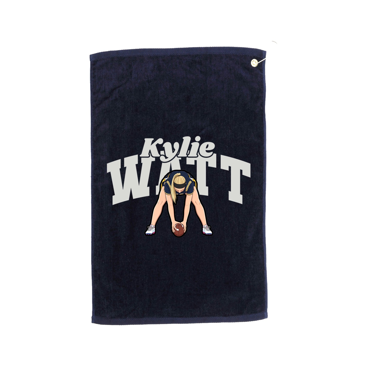 Golf Towel — Signature Arch in Navy