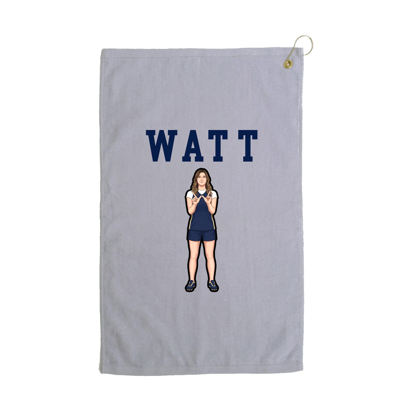 Golf Towel — Shirsey in Grey