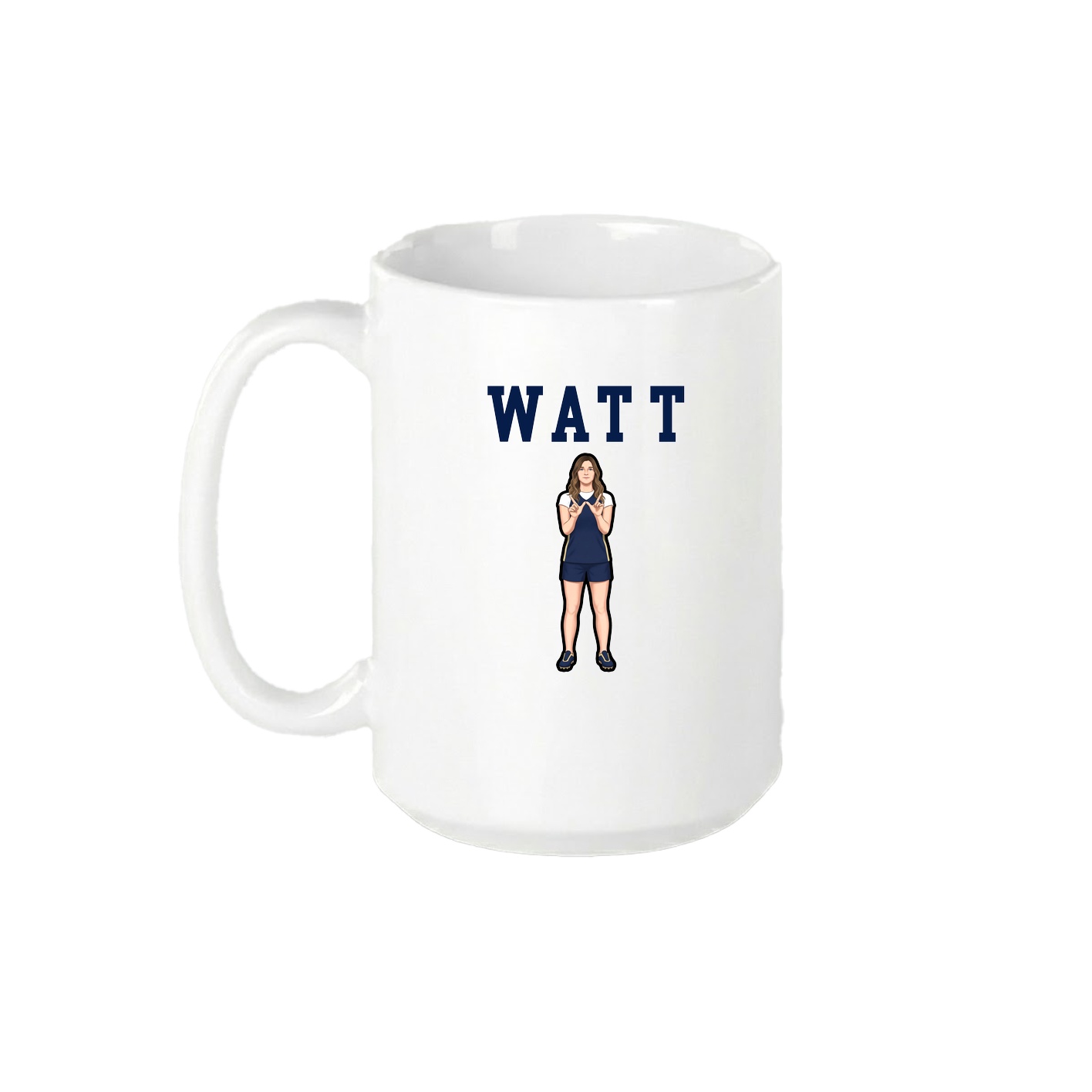 15oz Coffee Mug — Shirsey in White