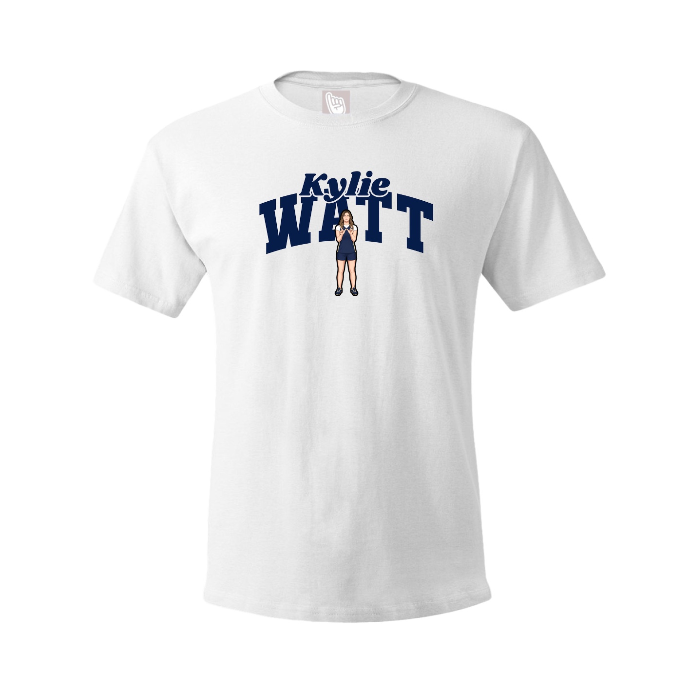 Tee — Signature Arch in White