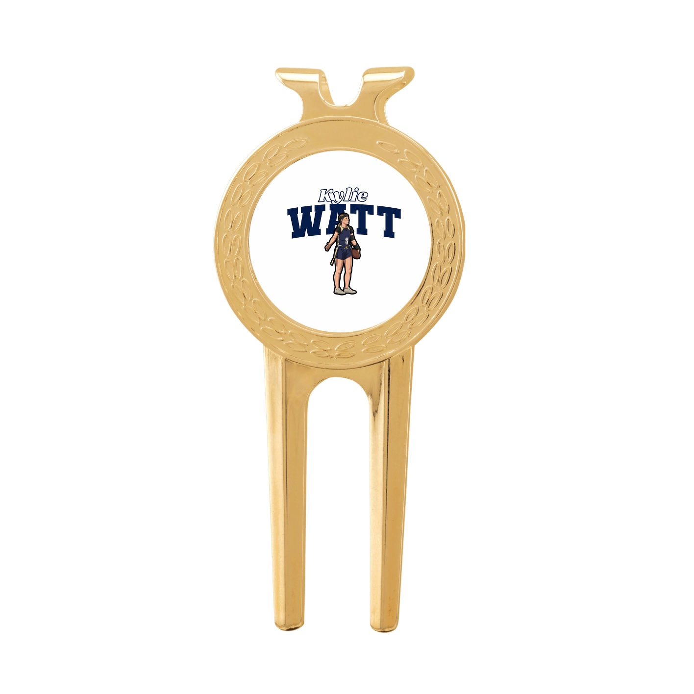 Divot Tool with Ball Marker — Name Arch in Classic
