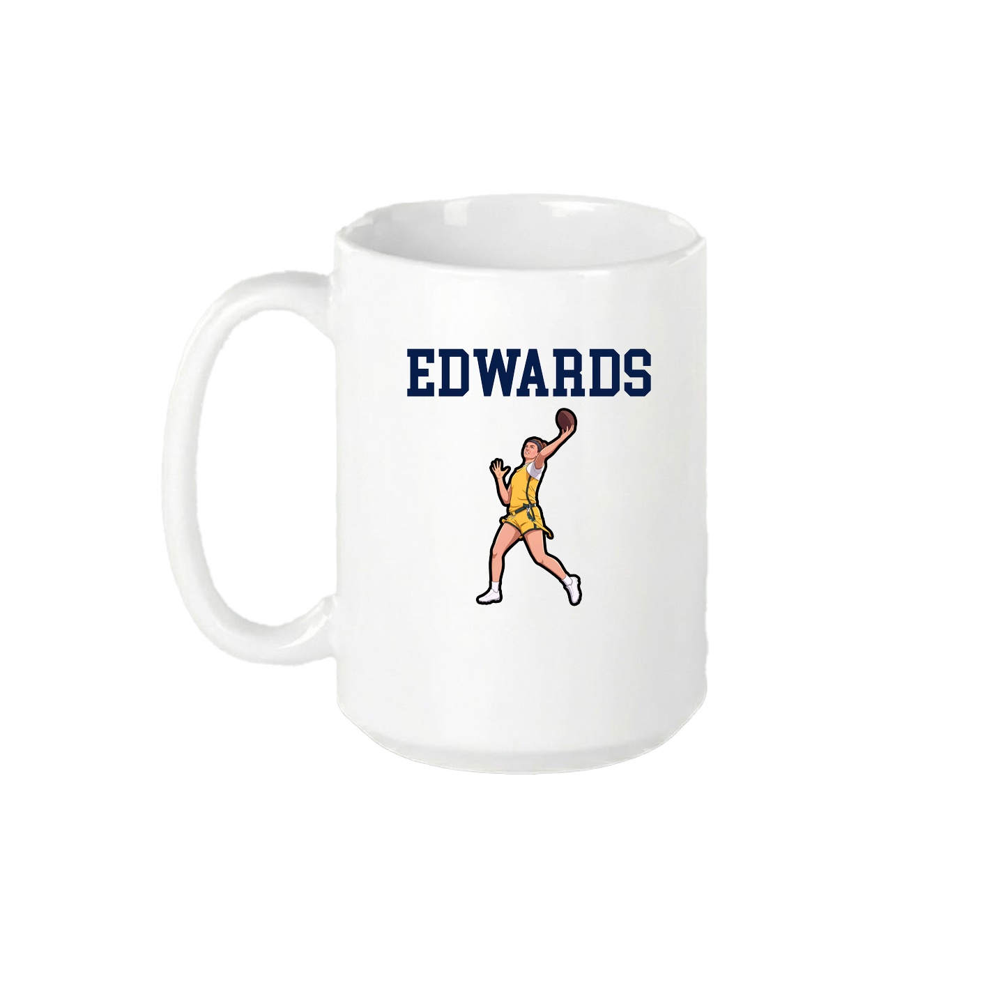 15oz Coffee Mug — Shirsey in White