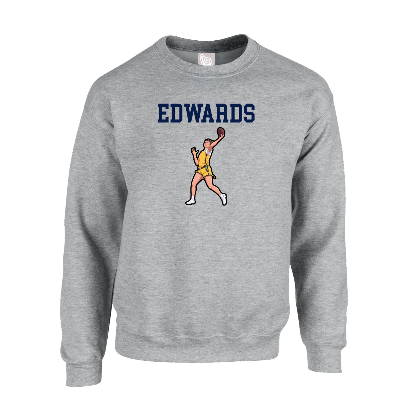 Fleece Crew — Shirsey in Grey