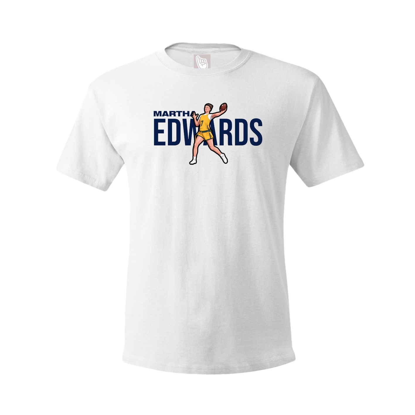 Youth Tee — Player Name in White