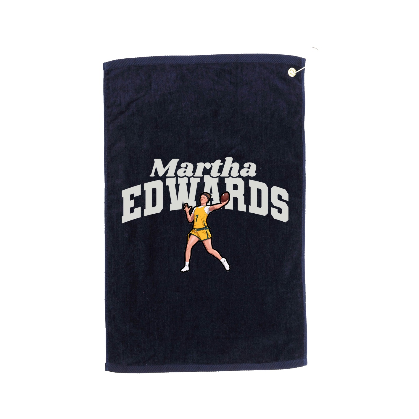 Golf Towel — Signature Arch in Navy