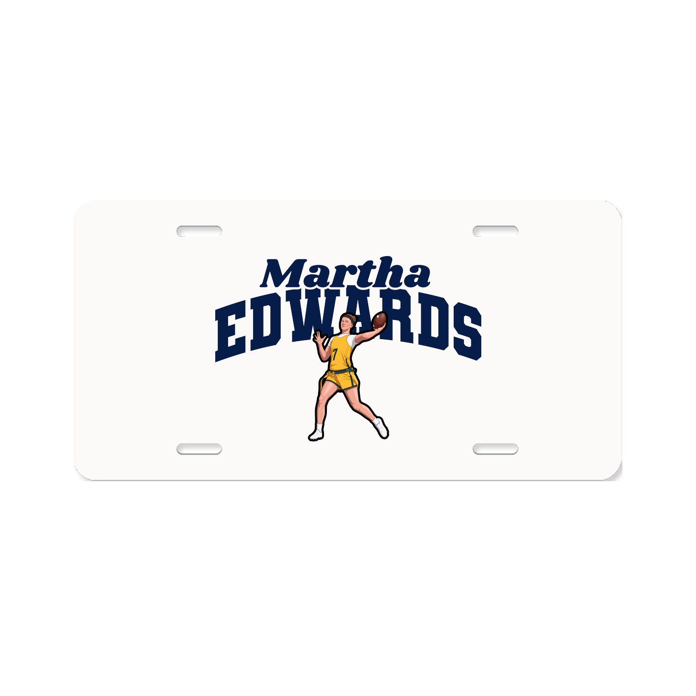 License Plate — Signature Arch in Classic