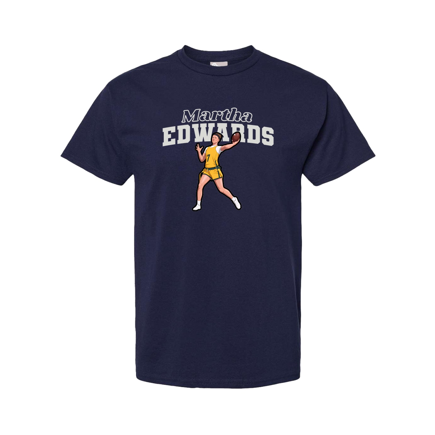 Youth Tee — Name Arch in Navy