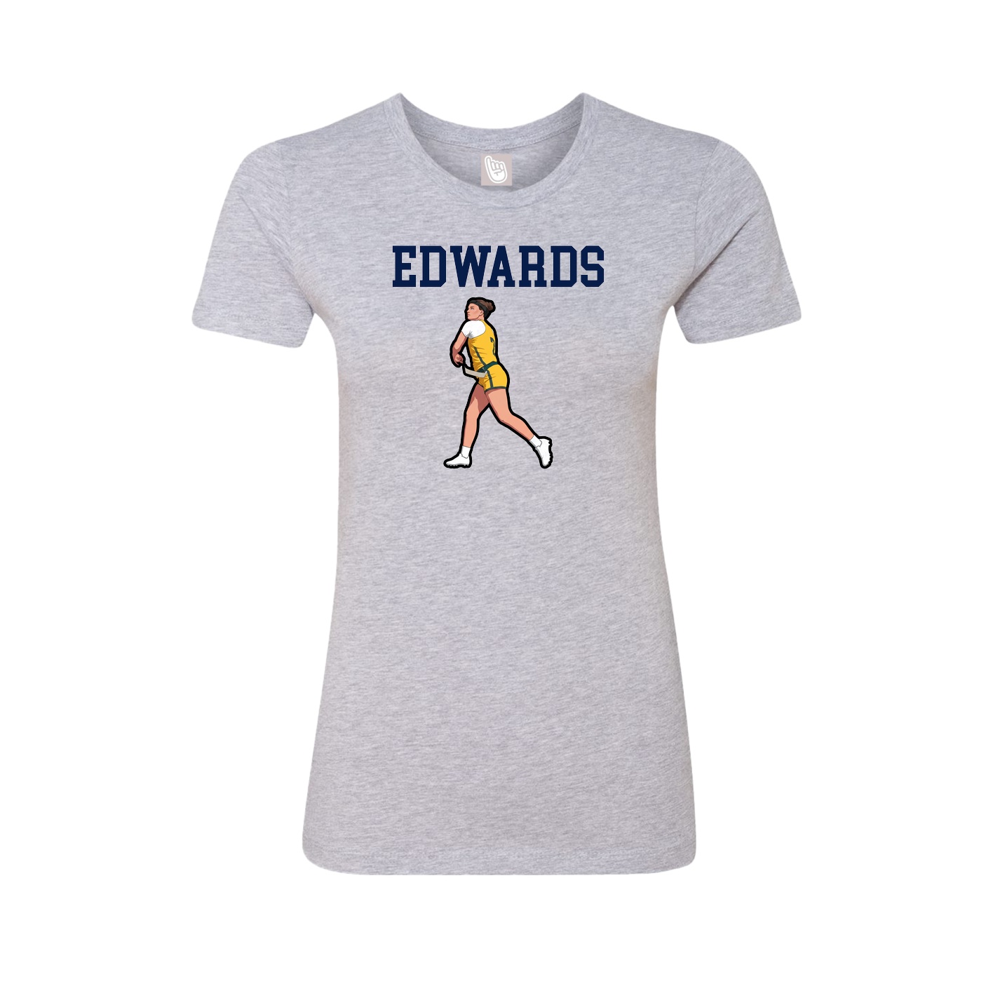 Fitted Women's Tee — Shirsey in Grey