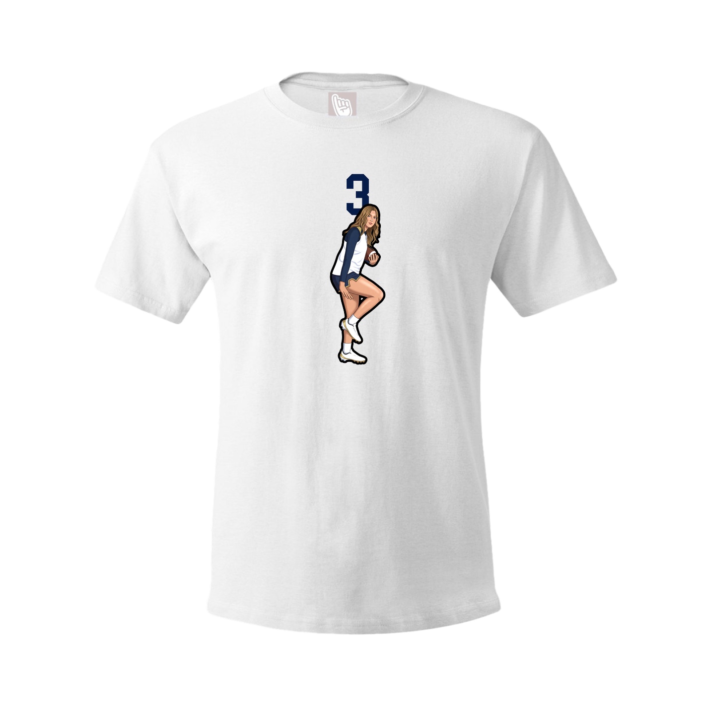 Youth Tee — Classic in White