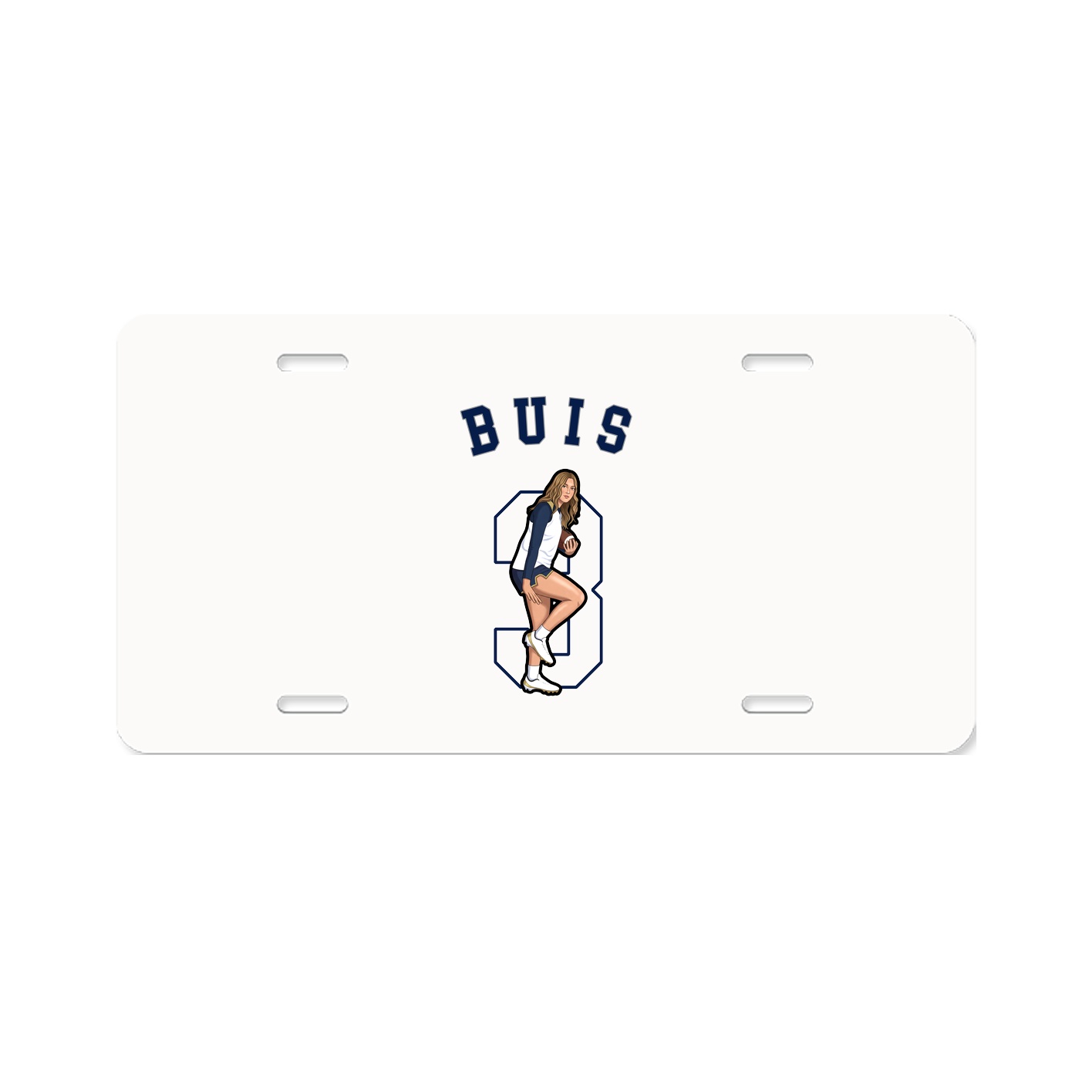 Aluminum License Plate