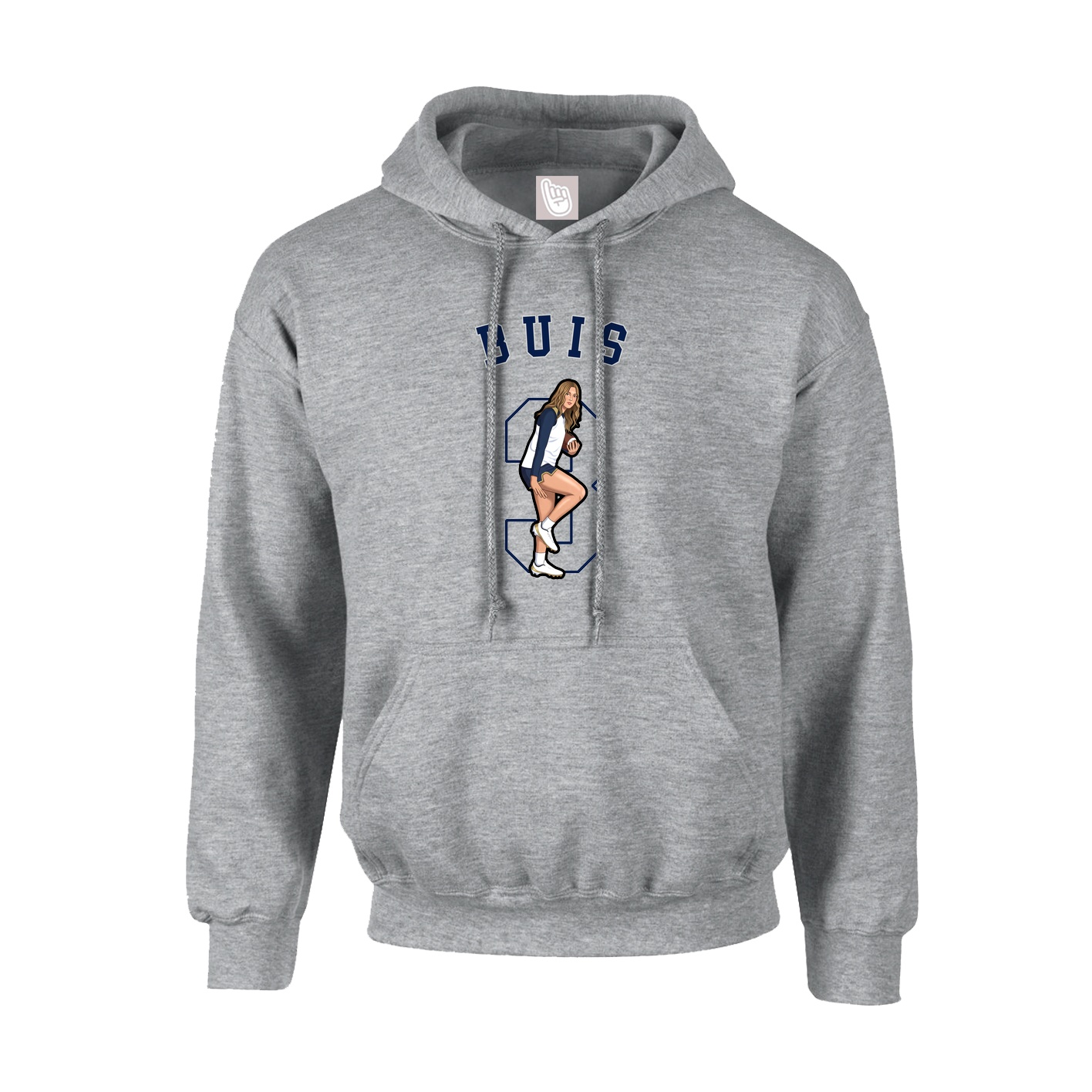 Youth Hoodie — Classic in Grey