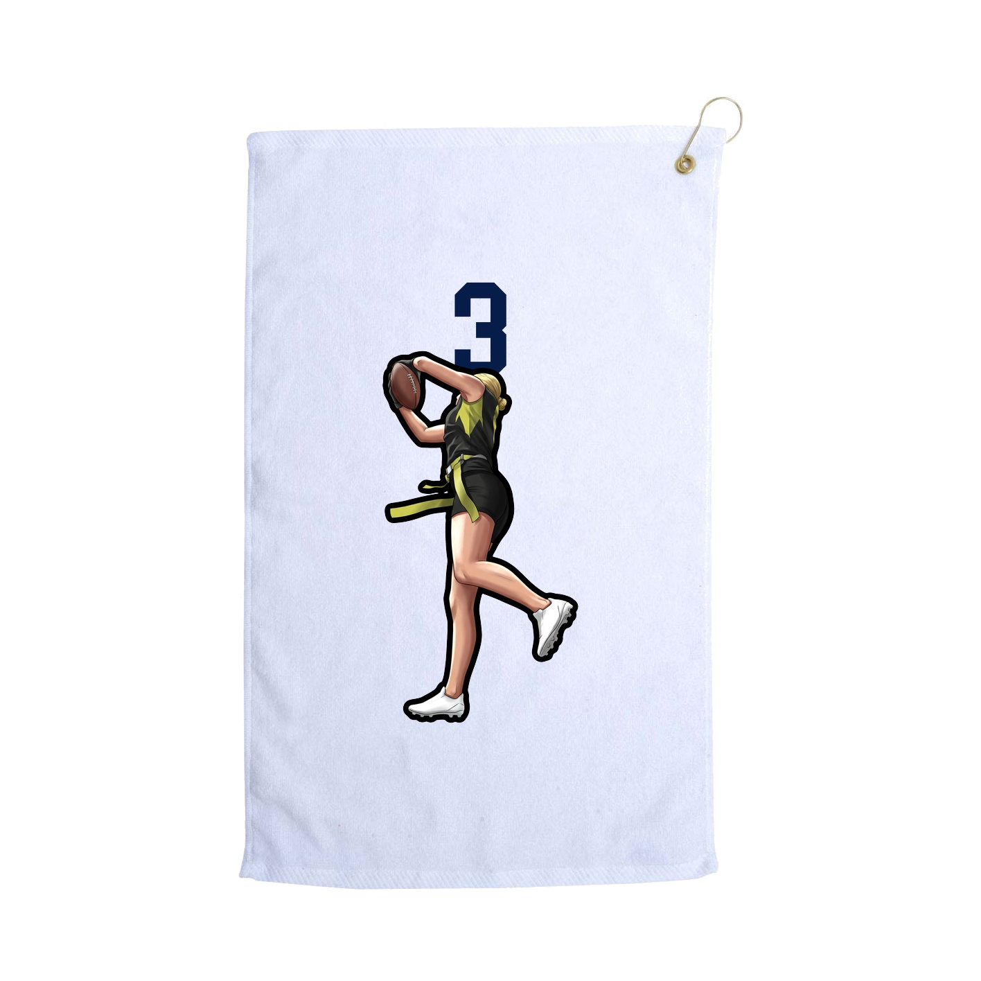 Terry Velour Golf Towel