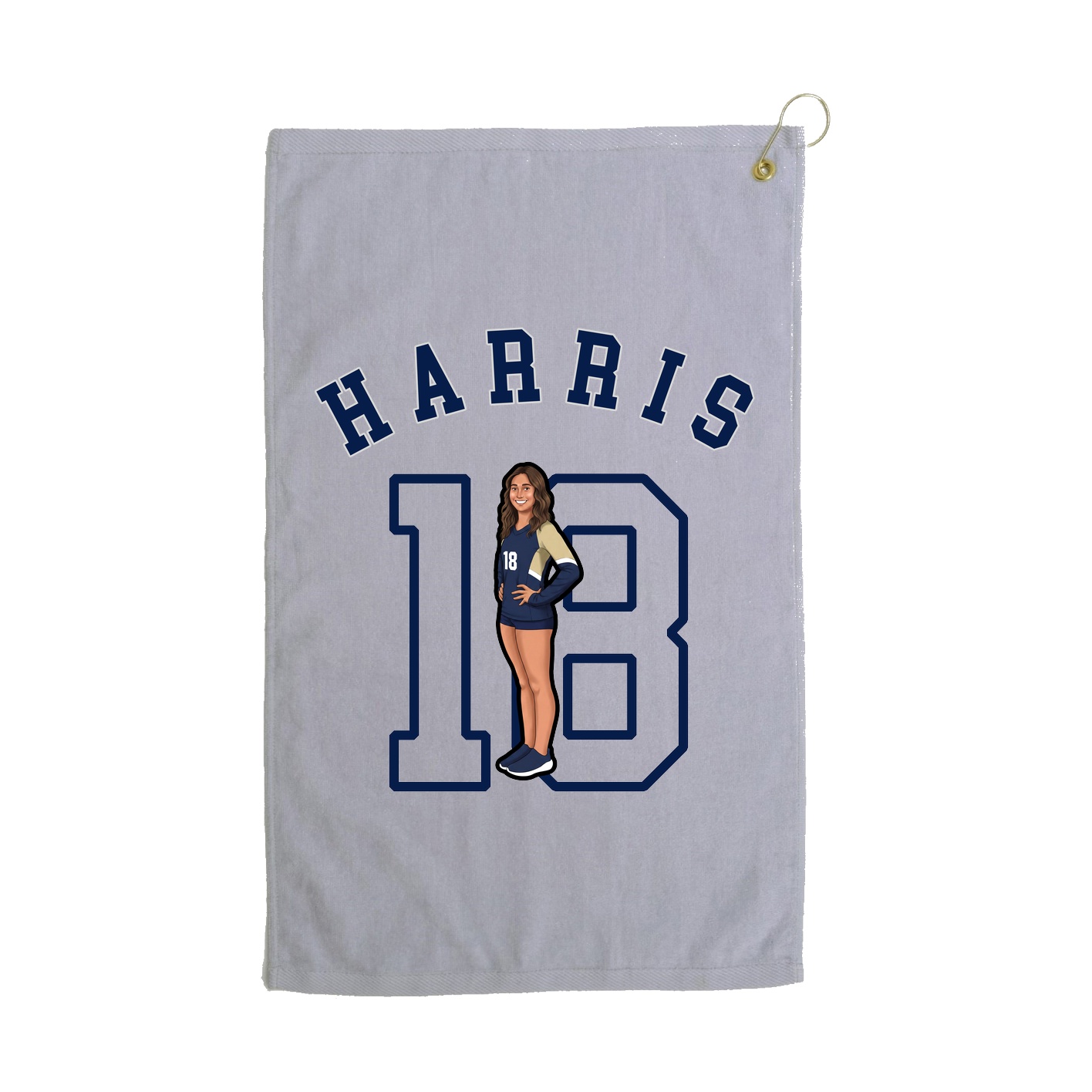 Terry Velour Golf Towel